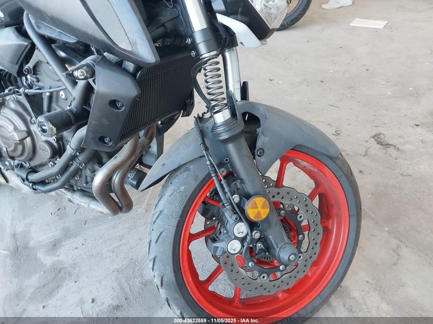 2020 Yamaha Mt07 VIN: JYARM27E8LA006373 Lot: 43622559
