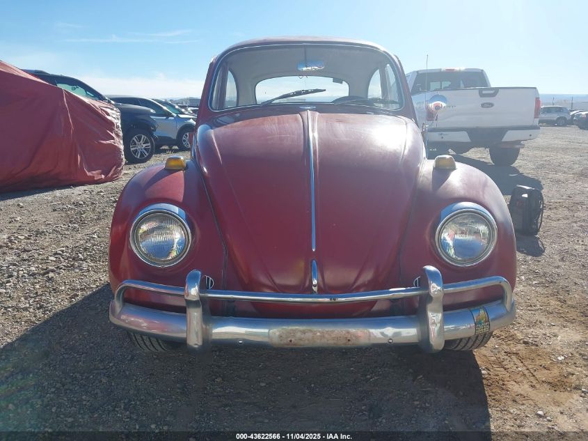 1967 Volkswagen Beetle VIN: 117007097 Lot: 43622566