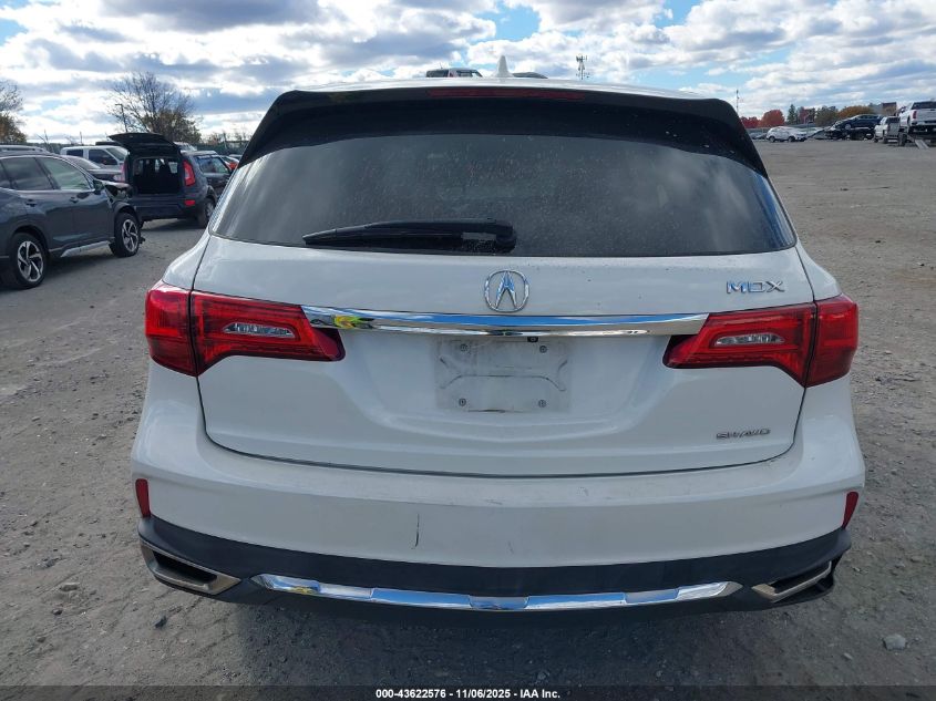 2019 Acura Mdx Standard VIN: 5J8YD4H35KL023449 Lot: 43622576