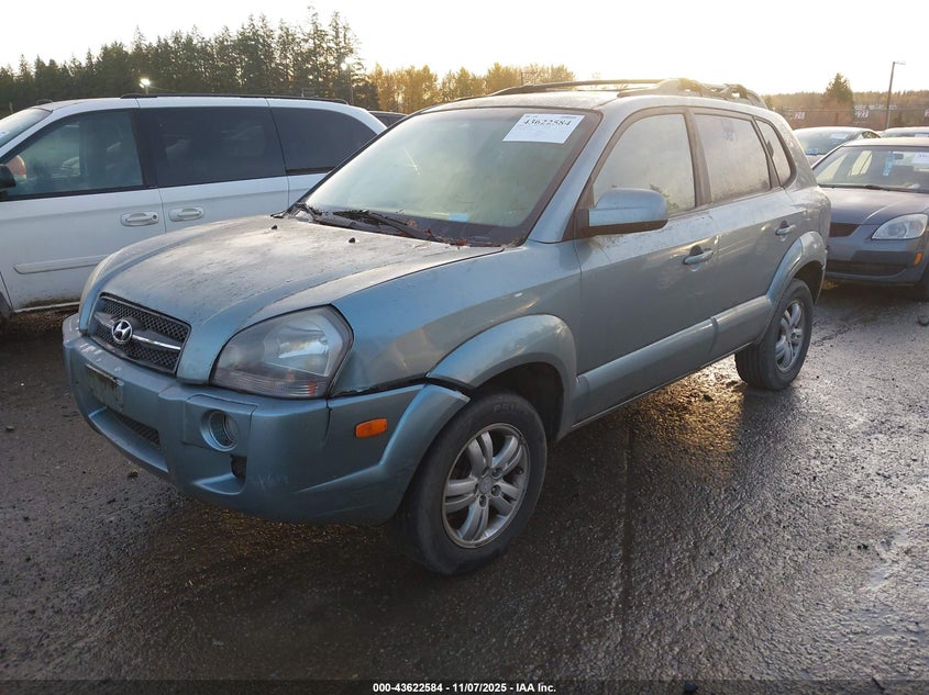 KM8JN72D37U671059 2007 HYUNDAI TUCSON photo no. 2