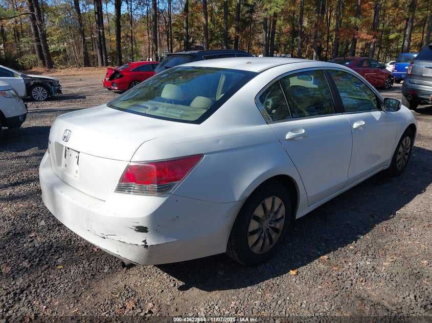 1HGCP26319A029909 2009 HONDA ACCORD photo no. 4