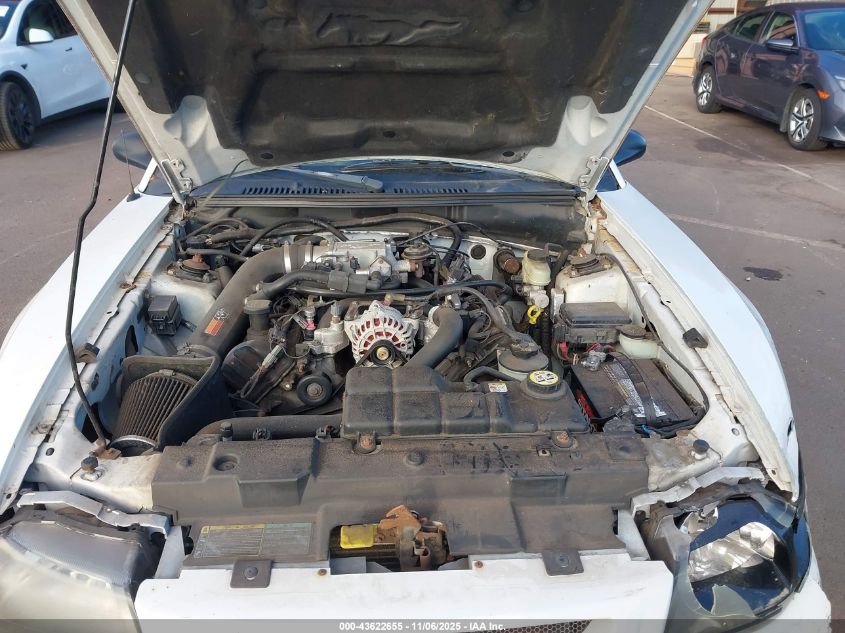 2004 Ford Mustang Gt VIN: 1FAFP42X24F142740 Lot: 43622655