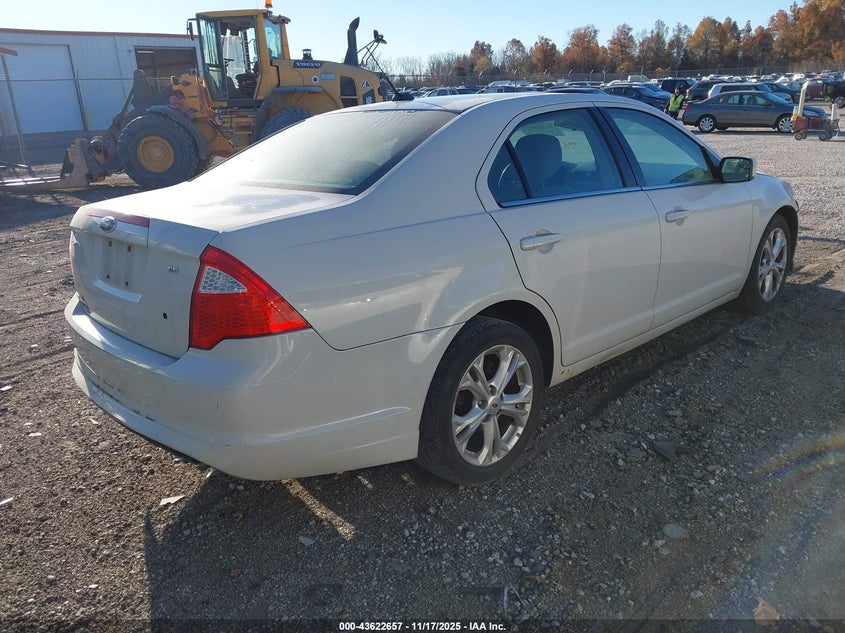 Vin: 3fahp0ha9cr340964, lot: 44117765, ford fusion se 20124