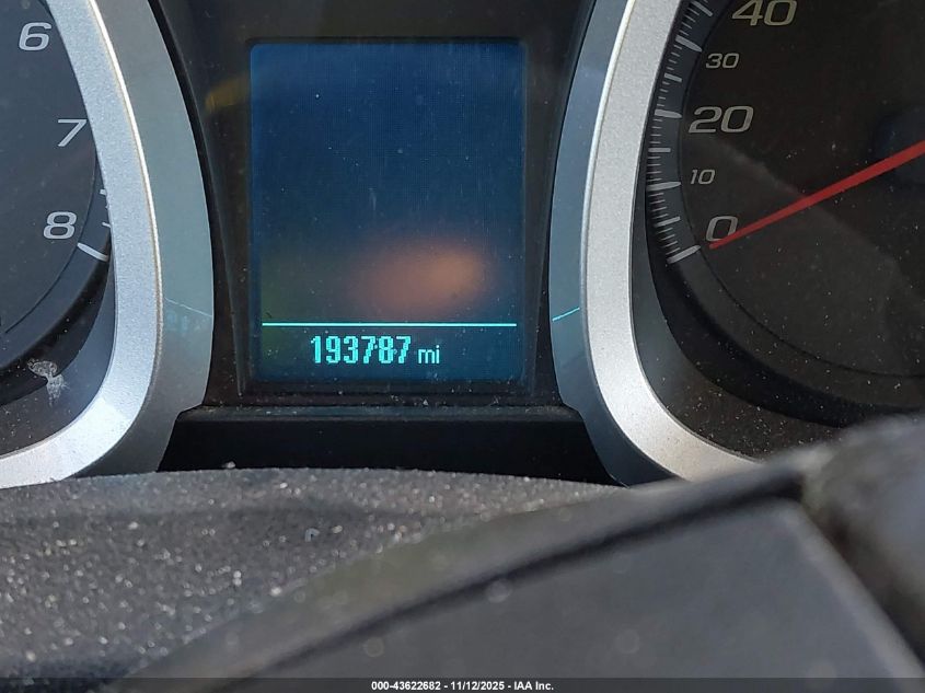 2012 Chevrolet Equinox 1Lt VIN: 2GNALDEK7C1135148 Lot: 43622682