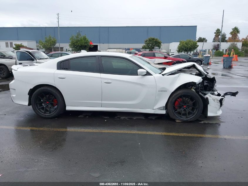 2021 Dodge Charger R/T Rwd VIN: 2C3CDXCT4MH565387 Lot: 43622693