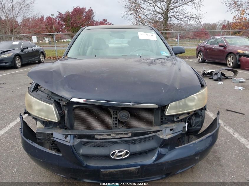 2006 Hyundai Sonata Gls V6/Lx V6 VIN: 5NPEU46F86H053358 Lot: 43622698