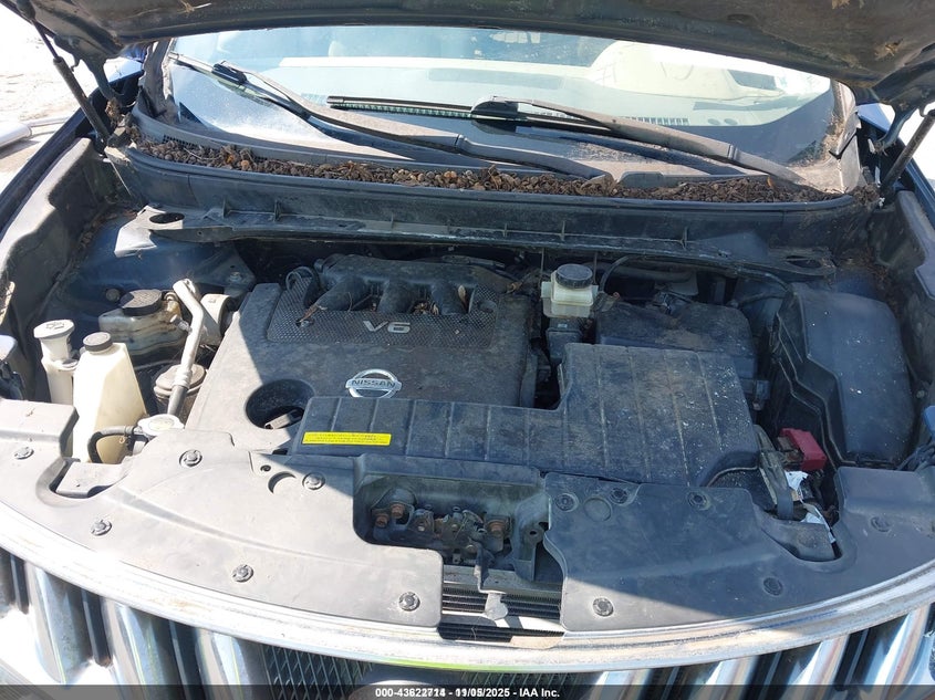 2009 Nissan Murano Le VIN: JN8AZ18W49W124277 Lot: 43622714