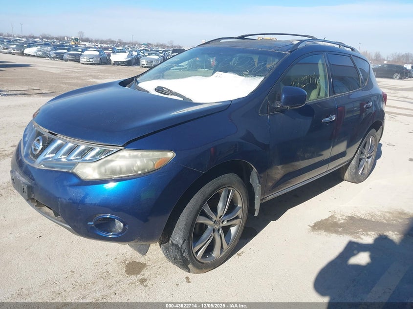 JN8AZ18W49W124277 2009 NISSAN MURANO photo no. 2
