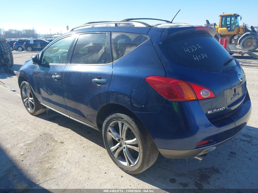 JN8AZ18W49W124277 2009 NISSAN MURANO photo no. 3