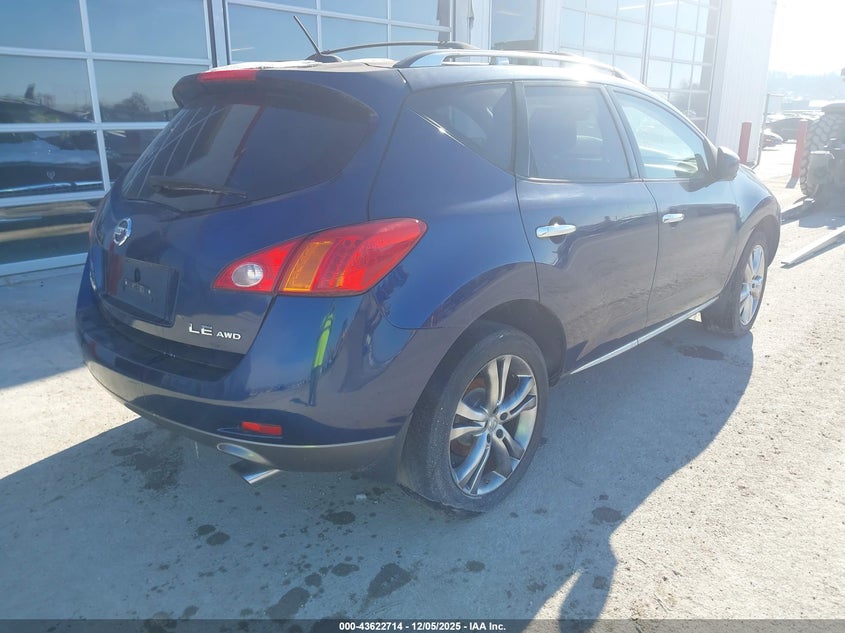 JN8AZ18W49W124277 2009 NISSAN MURANO photo no. 4