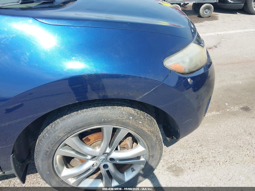 2009 Nissan Murano Le VIN: JN8AZ18W49W124277 Lot: 43622714