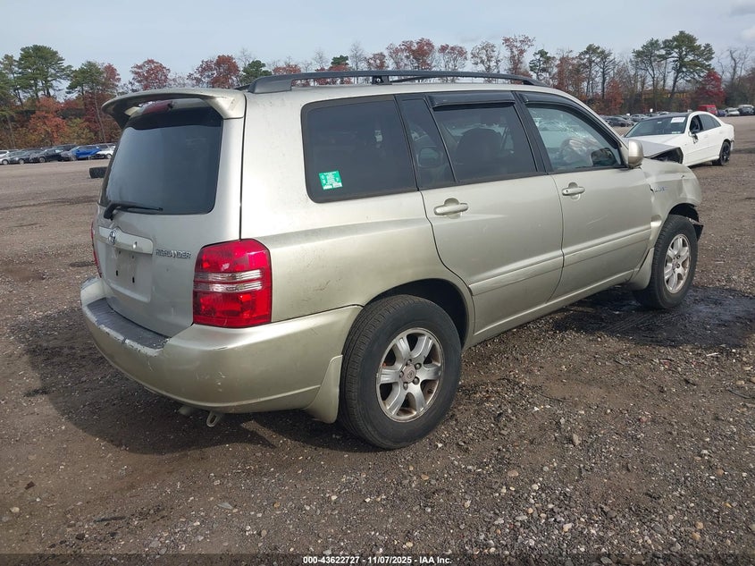 JTEHF21A820058585 2002 TOYOTA HIGHLANDER photo no. 4