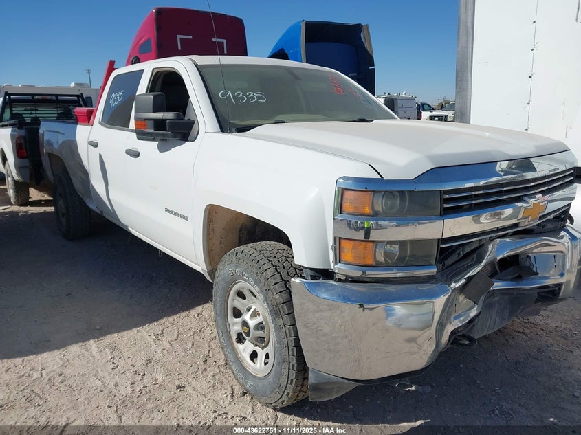 2018 CHEVROLET SILVERADO 2500HD WT - 1GC1KUEG0JF227702