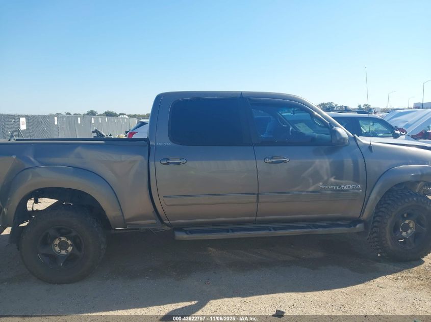 2006 Toyota Tundra Limited V8 VIN: 5TBDT48156S532131 Lot: 43622757