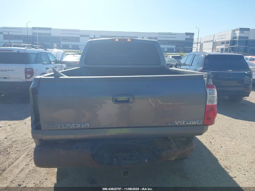 2006 Toyota Tundra Limited V8 VIN: 5TBDT48156S532131 Lot: 43622757