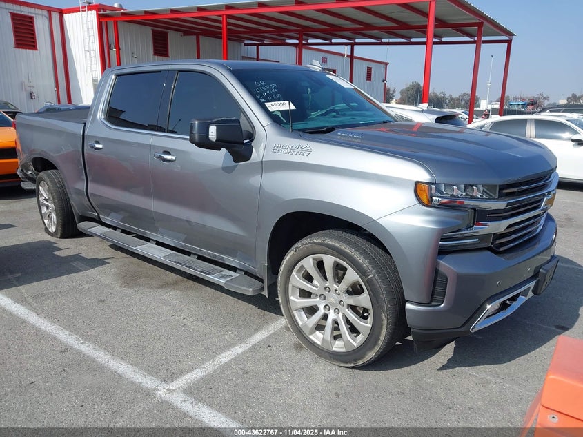 2021 CHEVROLET SILVERADO 1500 2WD  SHORT BED HIGH COUNTRY - 1GCPWFET4MZ174044