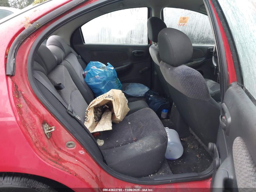 2002 Dodge Neon VIN: 1B3ES26CX2D545407 Lot: 43622785