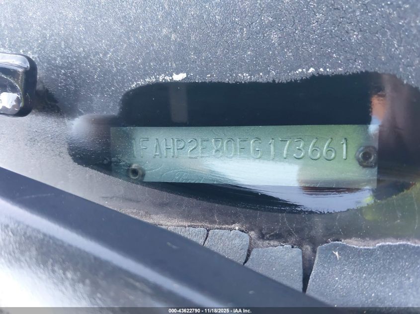 2014 Ford Taurus Sel VIN: 1FAHP2E80EG173661 Lot: 43622790