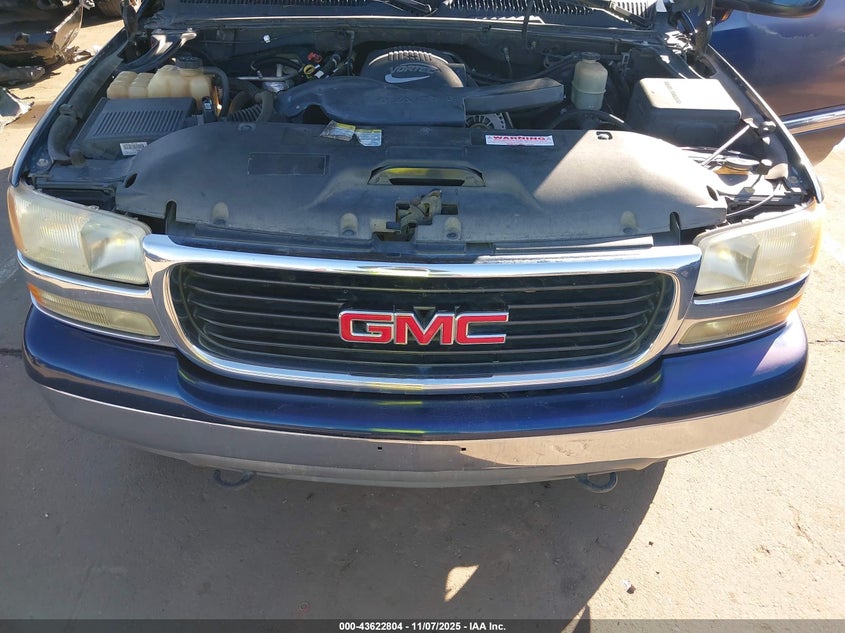 2001 GMC Yukon Slt VIN: 1GKEK13T71R156629 Lot: 43622804