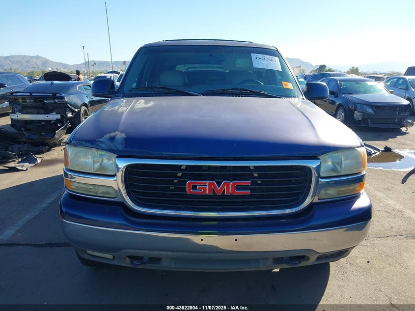 2001 GMC Yukon Slt VIN: 1GKEK13T71R156629 Lot: 43622804