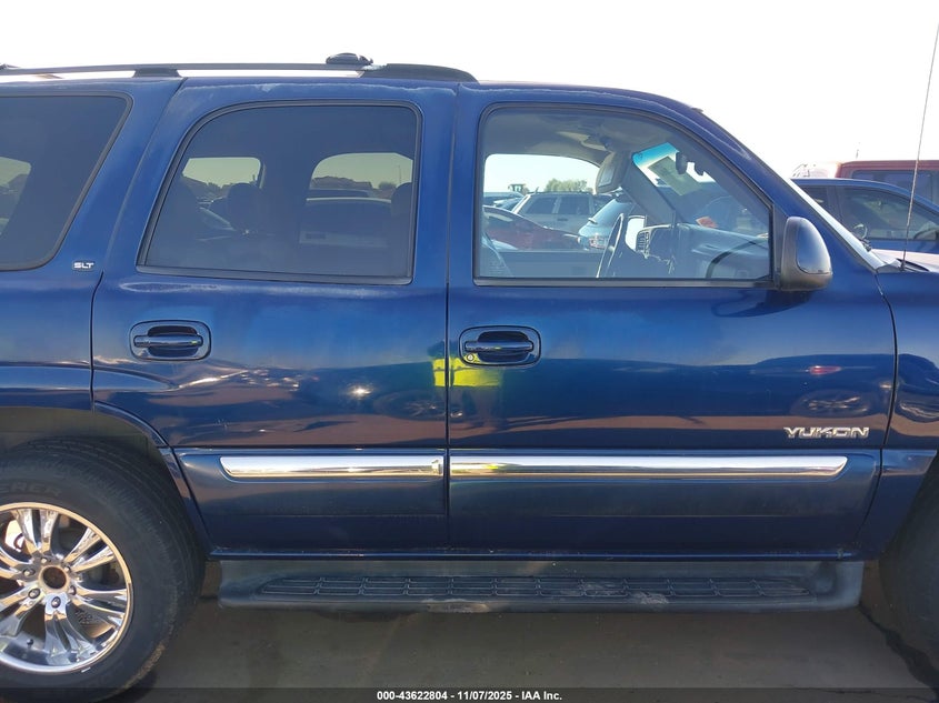 2001 GMC Yukon Slt VIN: 1GKEK13T71R156629 Lot: 43622804