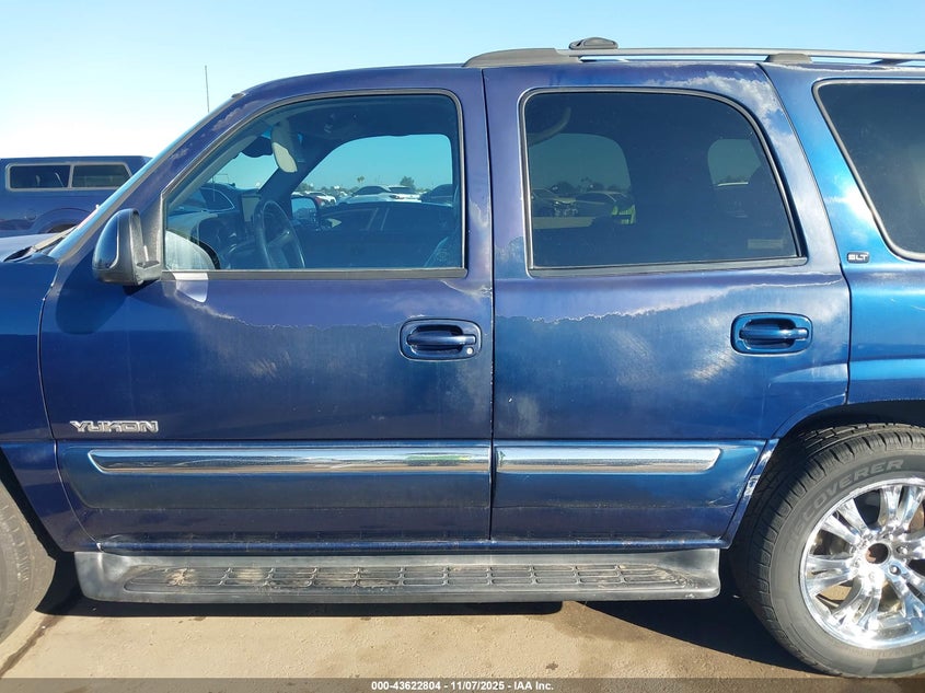 2001 GMC Yukon Slt VIN: 1GKEK13T71R156629 Lot: 43622804
