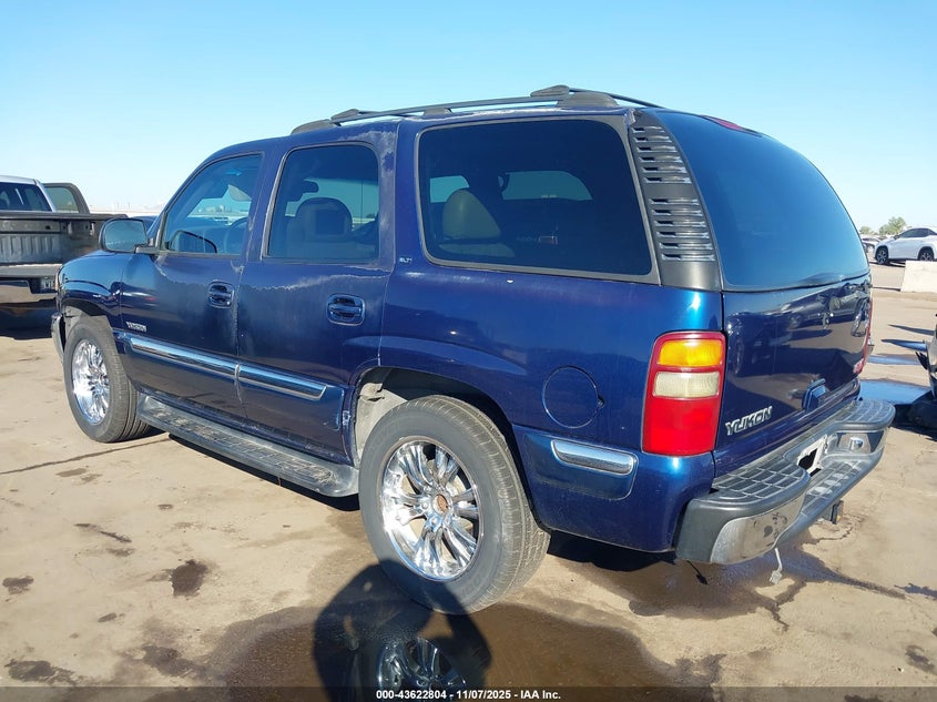 2001 GMC Yukon Slt VIN: 1GKEK13T71R156629 Lot: 43622804