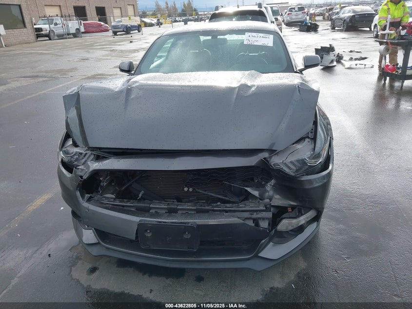 2015 Ford Mustang Ecoboost VIN: 1FA6P8TH9F5386280 Lot: 43622805