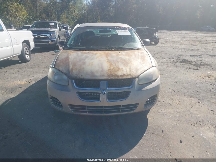 2004 Dodge Stratus Se VIN: 1B3EL36X14N185866 Lot: 43622809