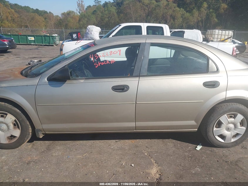 2004 Dodge Stratus Se VIN: 1B3EL36X14N185866 Lot: 43622809