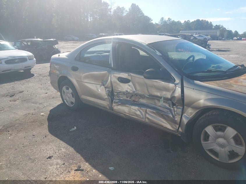 2004 Dodge Stratus Se VIN: 1B3EL36X14N185866 Lot: 43622809