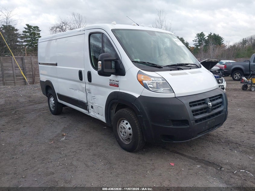 2016 RAM PROMASTER 1500 LOW ROOF - 3C6TRVAG7GE108684