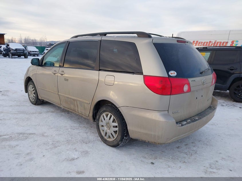 5TDZK23C78S119143 2008 TOYOTA SIENNA photo no. 3
