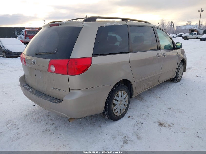 5TDZK23C78S119143 2008 TOYOTA SIENNA photo no. 4