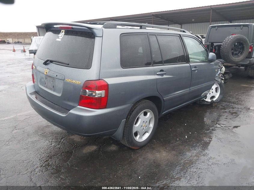 JTEDP21A540003591 2004 TOYOTA HIGHLANDER photo no. 4