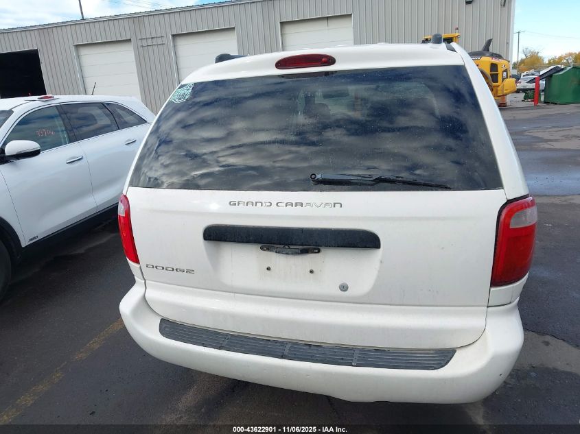 2005 Dodge Grand Caravan Se VIN: 1D4GP24R85B179868 Lot: 43622901