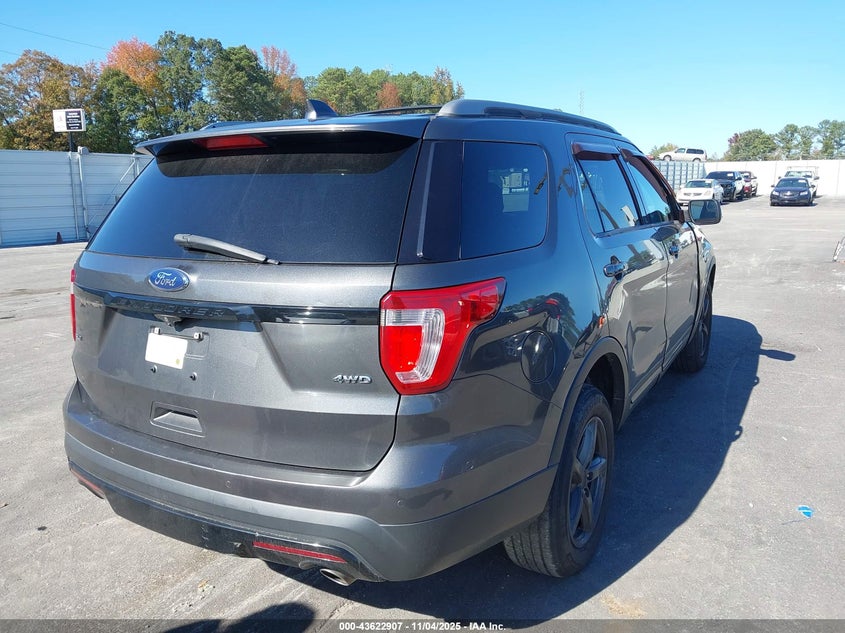 1FM5K8D84HGD09483 2017 FORD EXPLORER photo no. 4