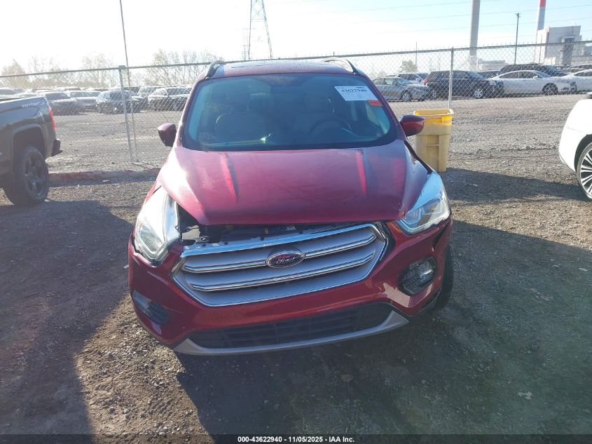2018 Ford Escape Sel VIN: 1FMCU0HD6JUA62212 Lot: 43622940