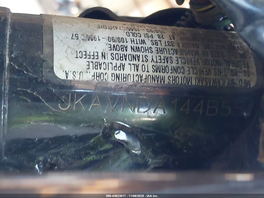 2004 KAWASAKI VN750 JKAVNDA144B551025