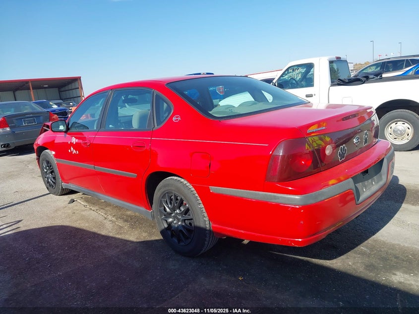 2003 Chevrolet Impala VIN: 2G1WF52E339377911 Lot: 43623048