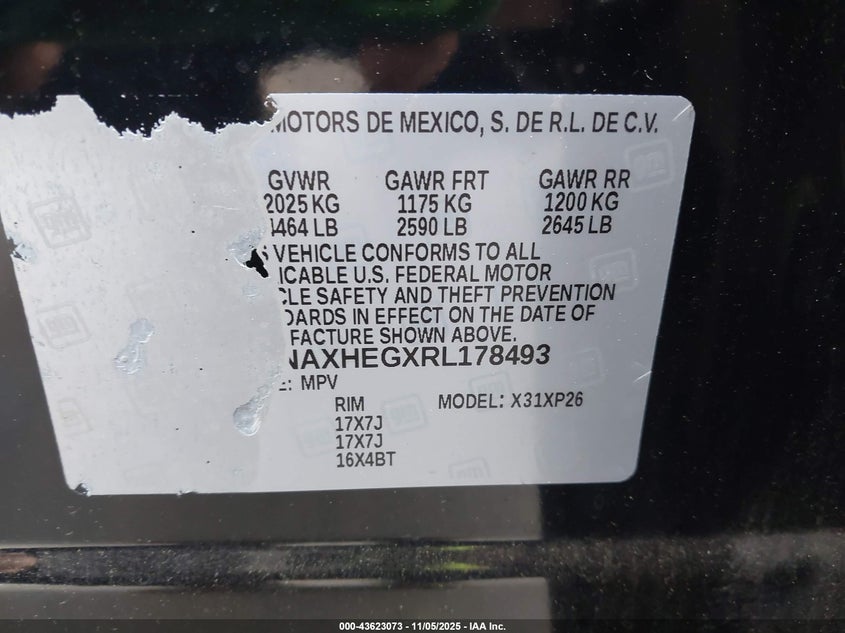 2024 CHEVROLET EQUINOX FWD LS 3GNAXHEGXRL178493