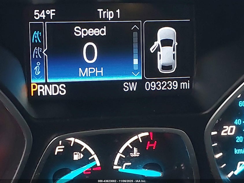 2016 Ford Escape Se VIN: 1FMCU9GX1GUA54057 Lot: 43623082