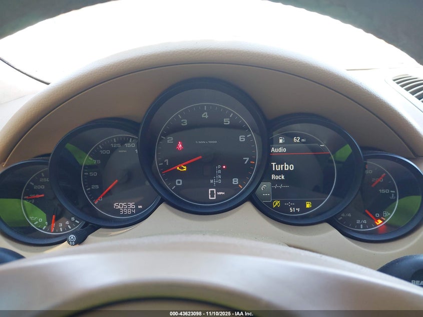 2012 Porsche Cayenne VIN: WP1AA2A26CLA11759 Lot: 43623098