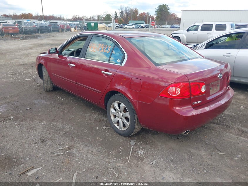 KNAGE124285219642 2008 KIA OPTIMA photo no. 3