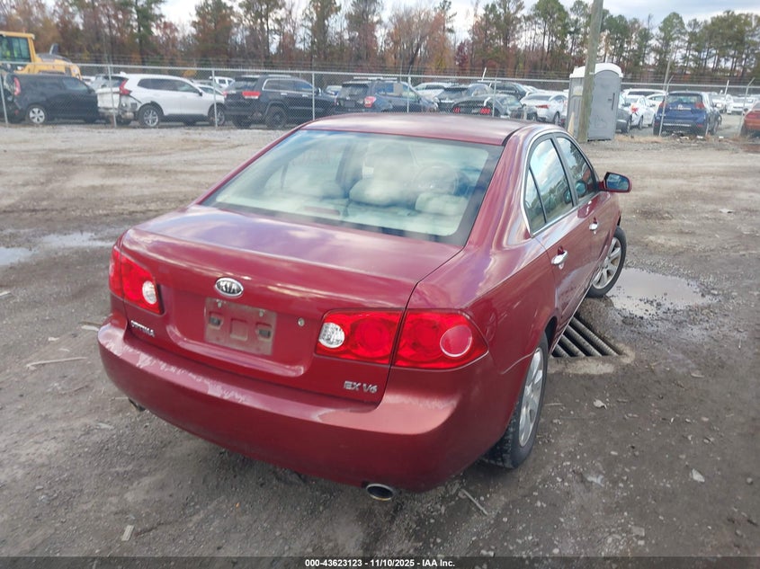 KNAGE124285219642 2008 KIA OPTIMA photo no. 4