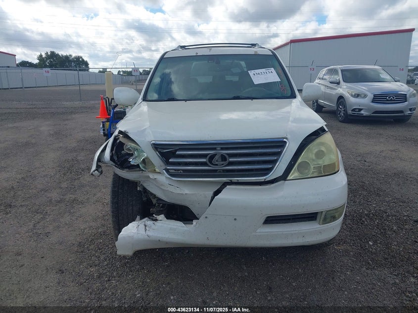 2004 Lexus Gx 470 VIN: JTJBT20X940040945 Lot: 43623134