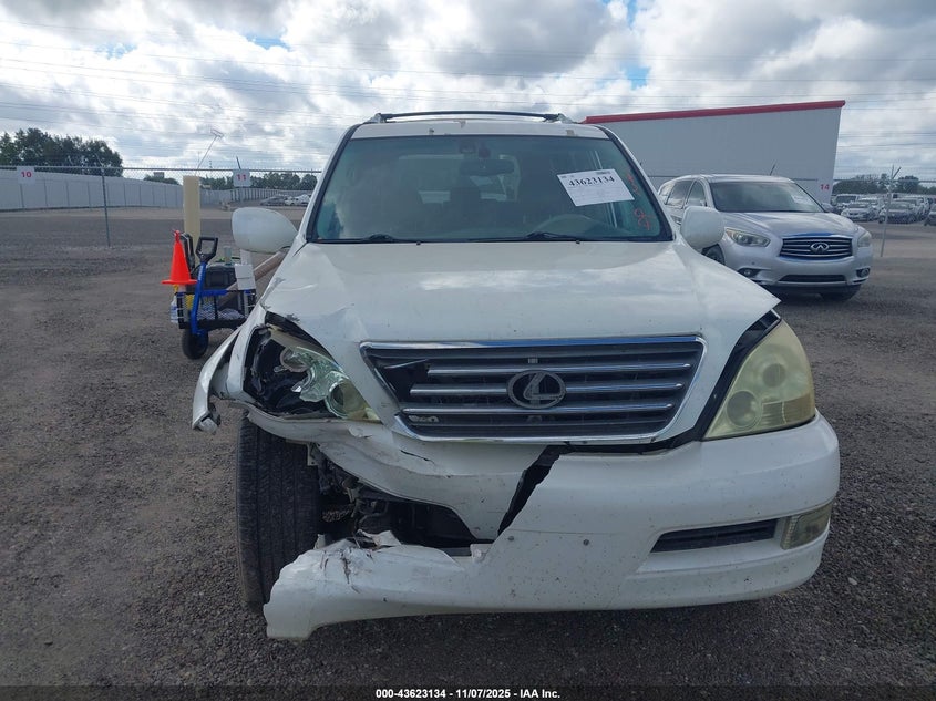 2004 Lexus Gx 470 VIN: JTJBT20X940040945 Lot: 43623134