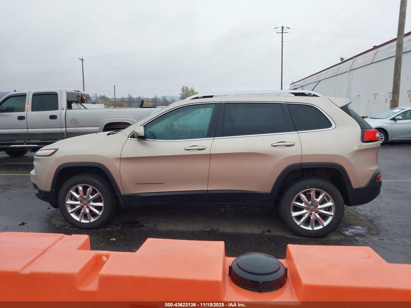 2014 Jeep Cherokee Limited VIN: 1C4PJMDS4EW280492 Lot: 43623136