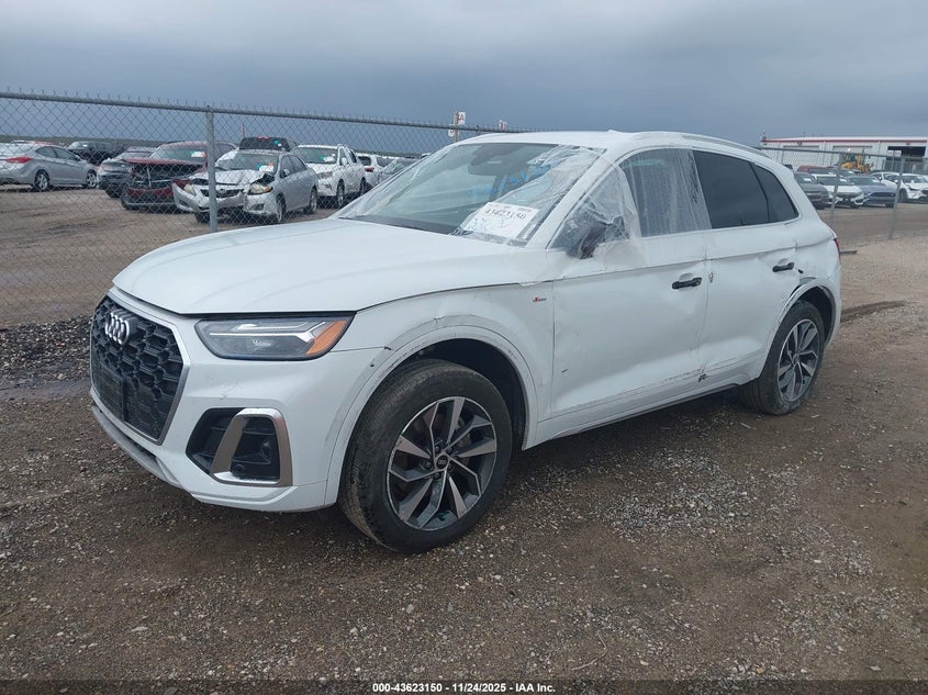Vin: wa1gaafyxn2030157, lot: 44118258, audi q5 premium 45 tfsi s line quattro s tronic 20222