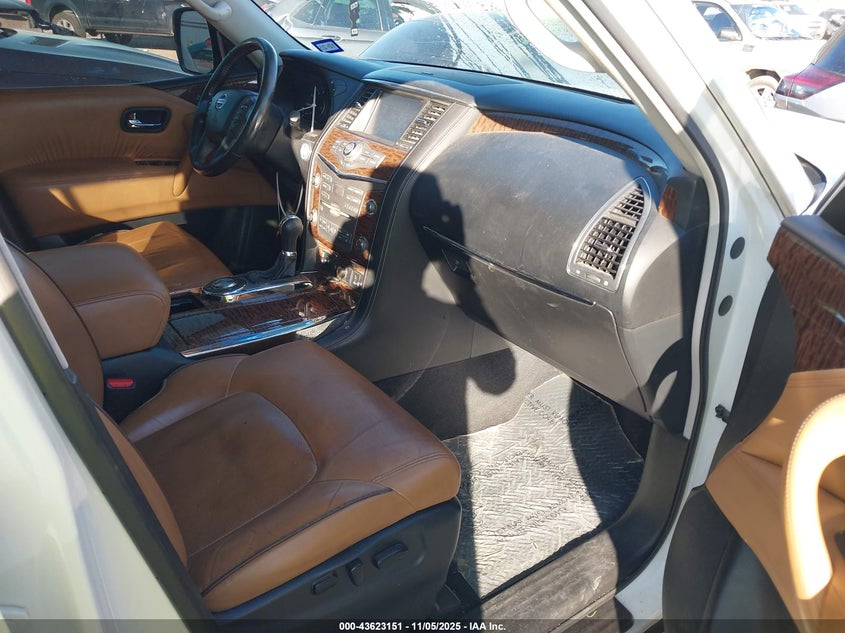 2017 Nissan Armada Platinum VIN: JN8AY2NF0H9300977 Lot: 43623151